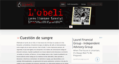 Desktop Screenshot of lobeli.net